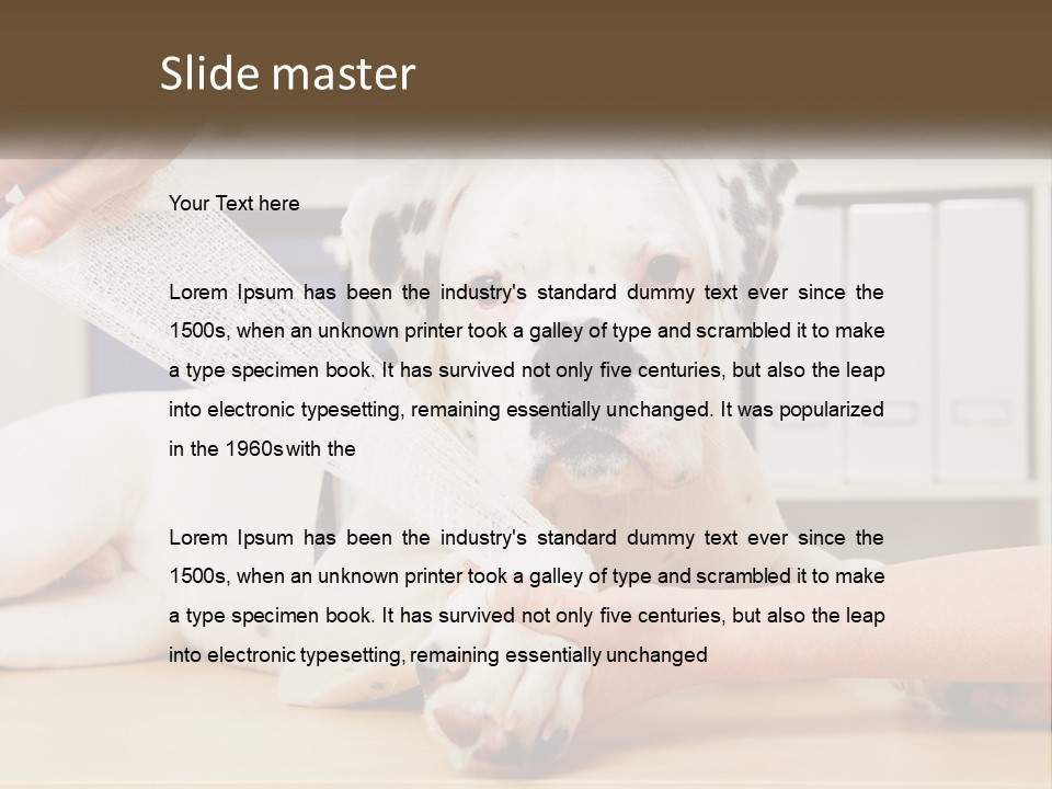 Seamless Greeting Birthday PowerPoint Template