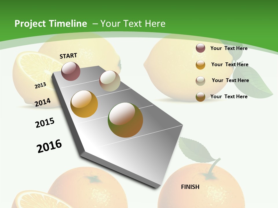 Hat Art Postage PowerPoint Template