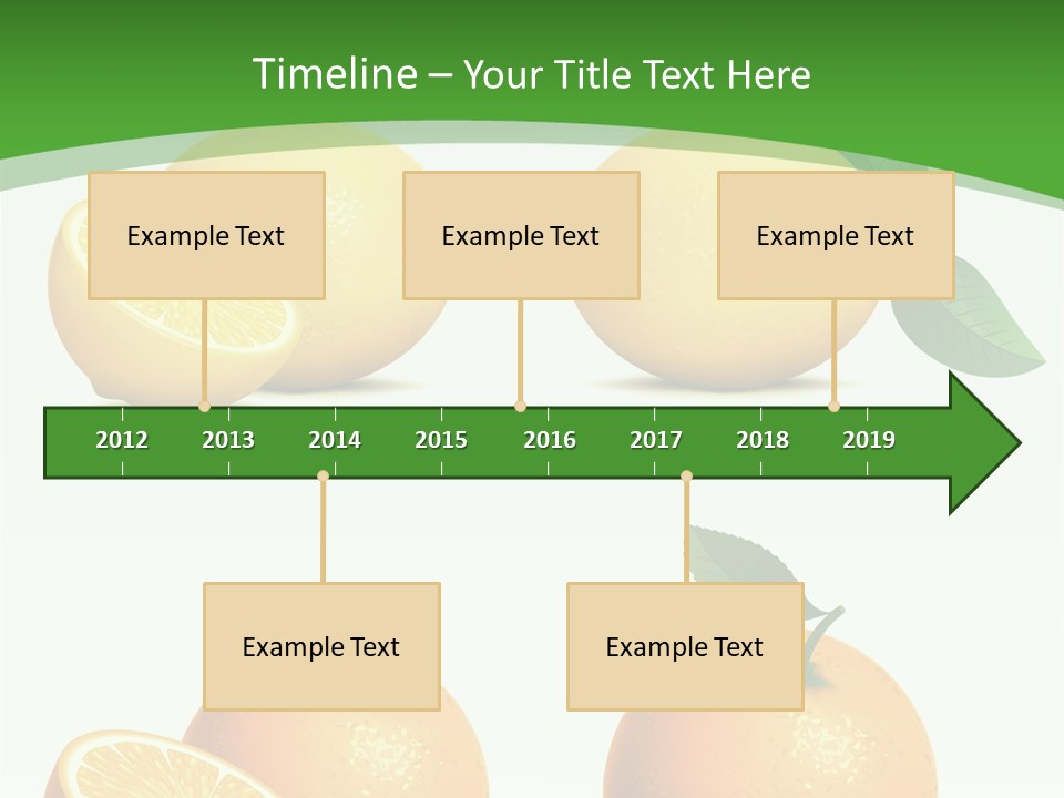 Hat Art Postage PowerPoint Template