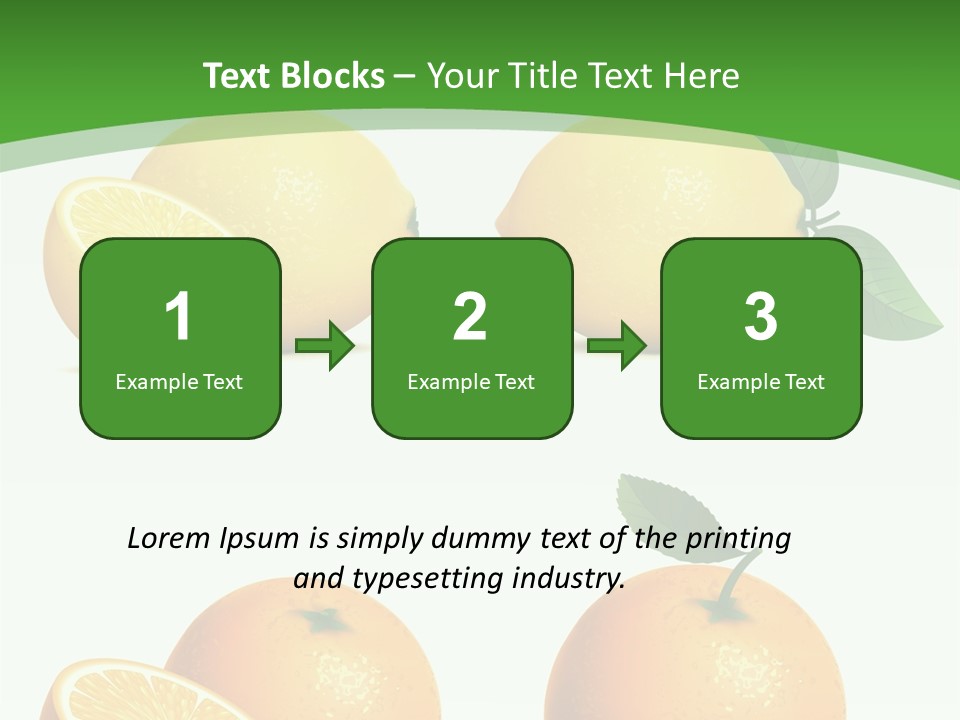 Hat Art Postage PowerPoint Template