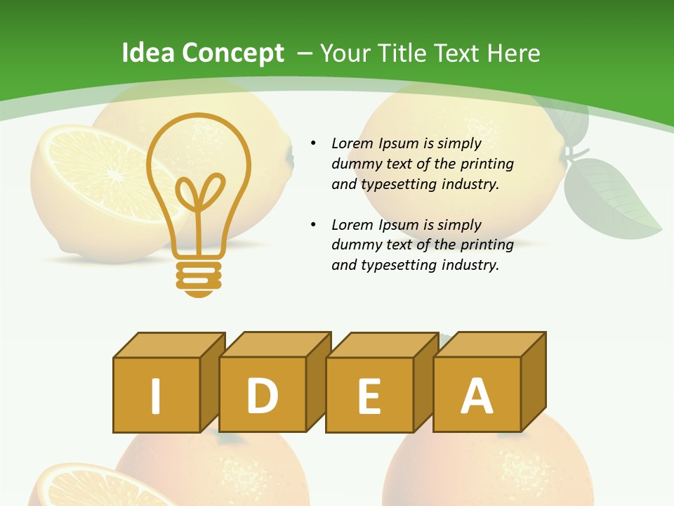 Hat Art Postage PowerPoint Template