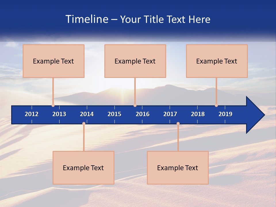Pattern Celebration Bird PowerPoint Template