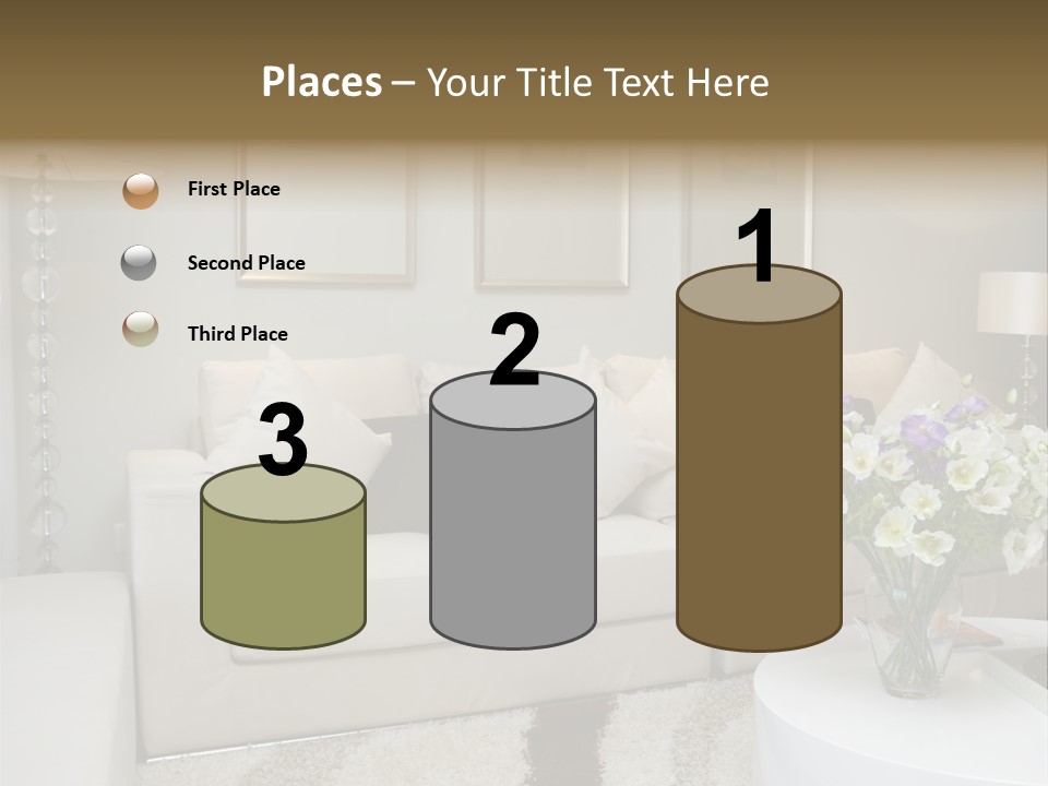 Girl Cartoon Party PowerPoint Template