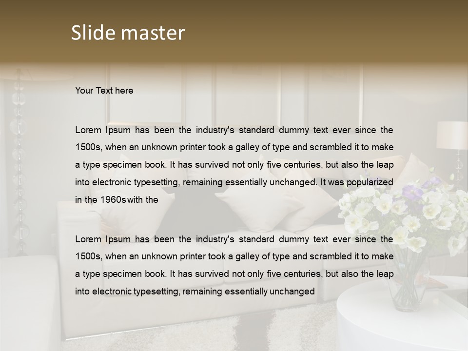 Girl Cartoon Party PowerPoint Template