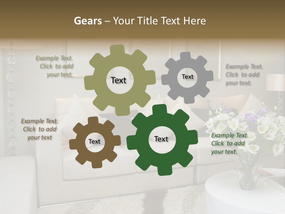 Girl Cartoon Party PowerPoint Template