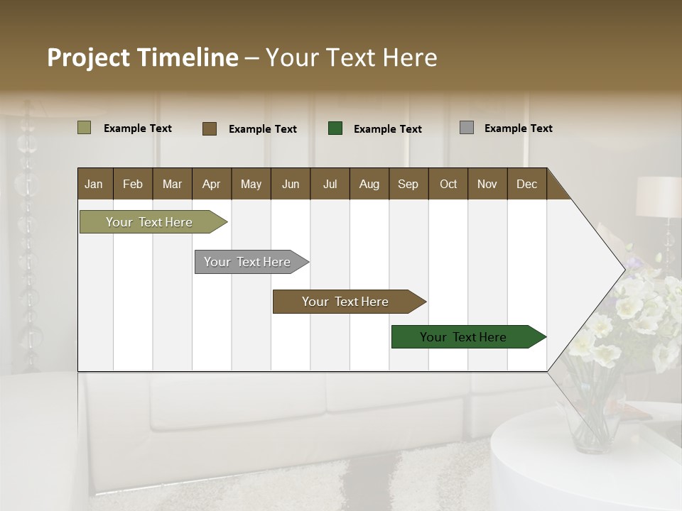 Girl Cartoon Party PowerPoint Template