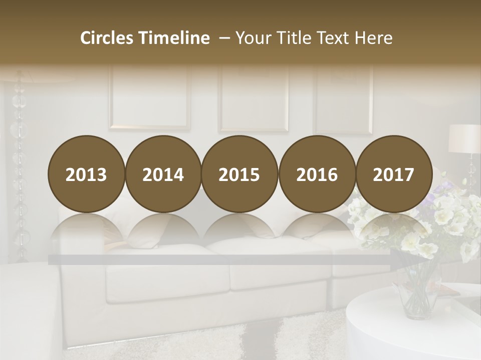 Girl Cartoon Party PowerPoint Template