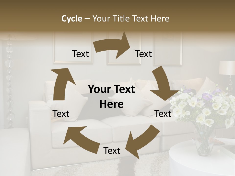 Girl Cartoon Party PowerPoint Template