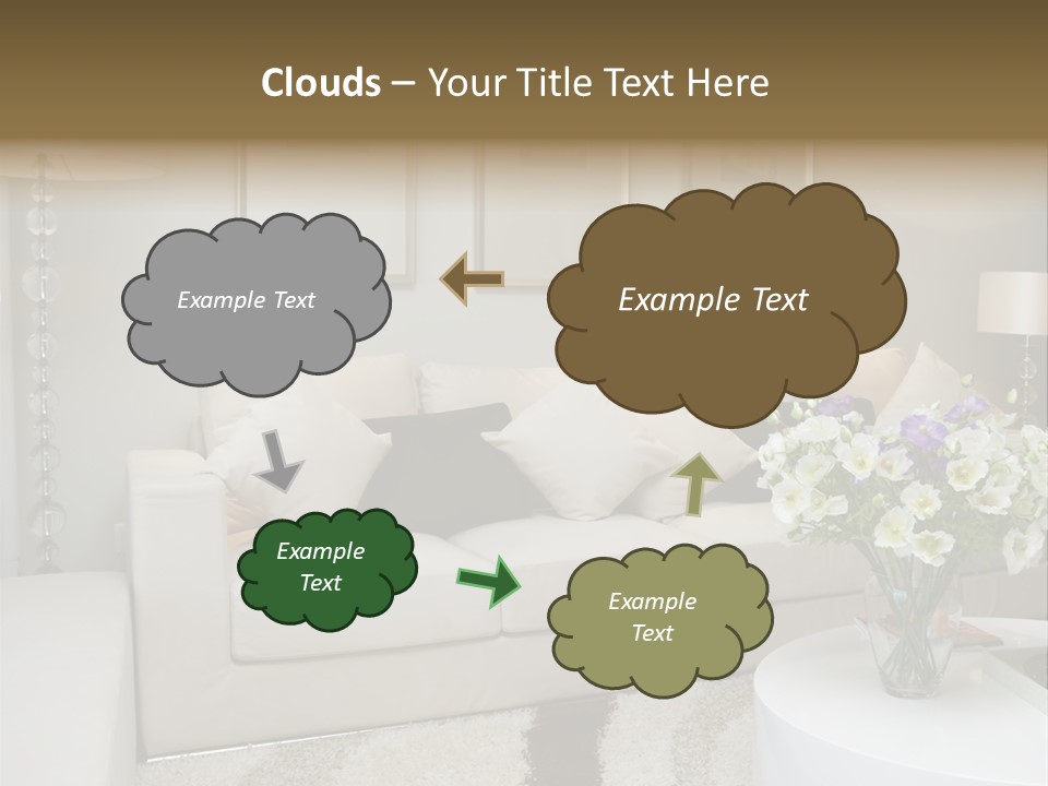 Girl Cartoon Party PowerPoint Template