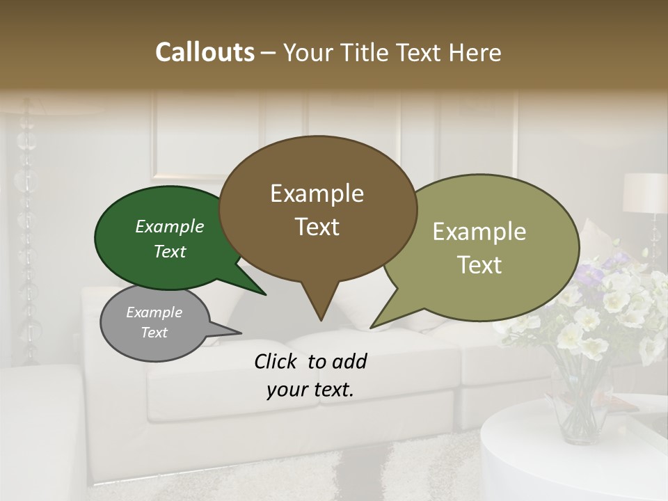 Girl Cartoon Party PowerPoint Template