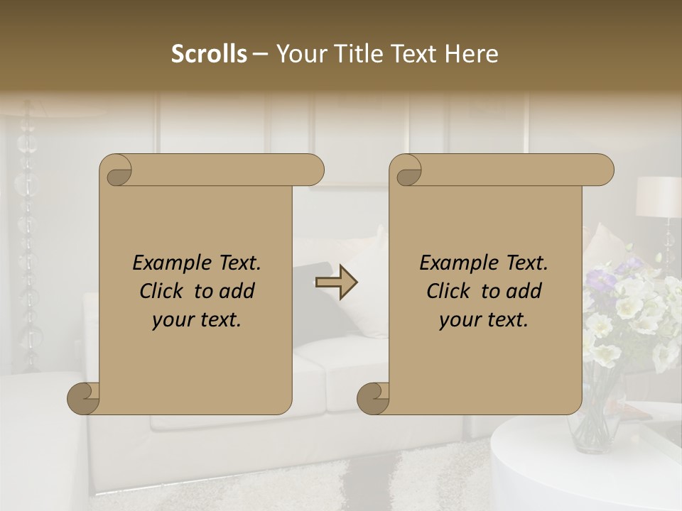 Girl Cartoon Party PowerPoint Template