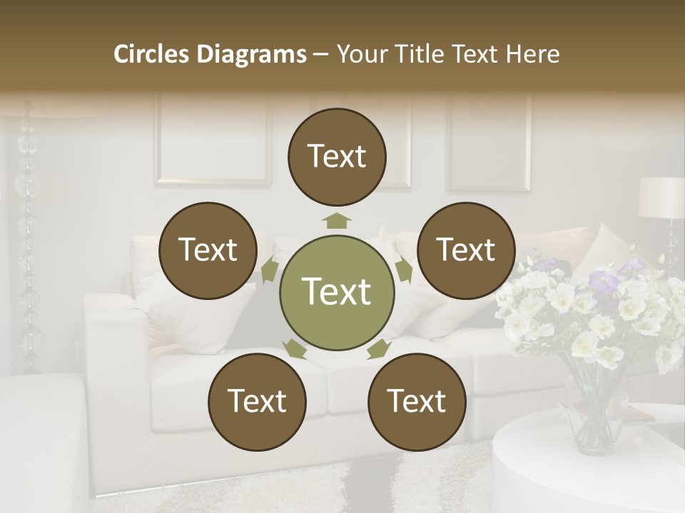 Girl Cartoon Party PowerPoint Template