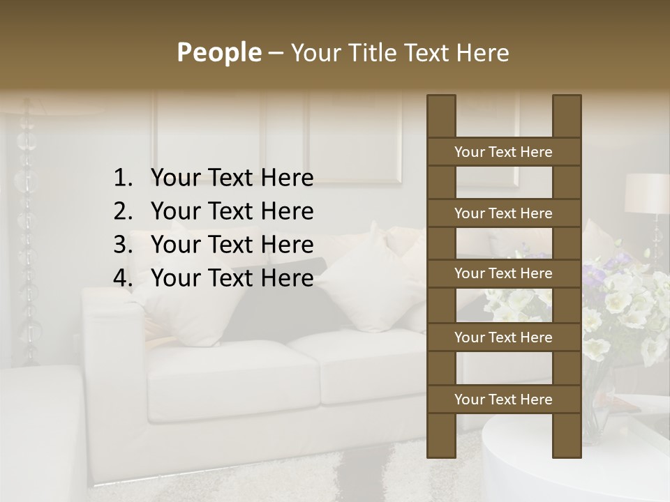 Girl Cartoon Party PowerPoint Template