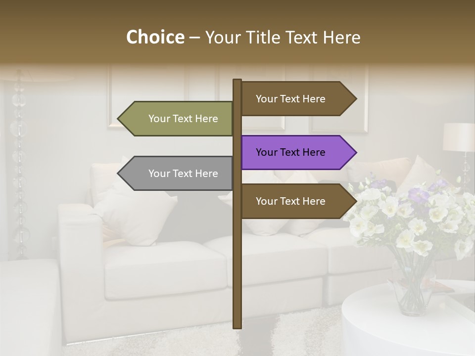 Girl Cartoon Party PowerPoint Template