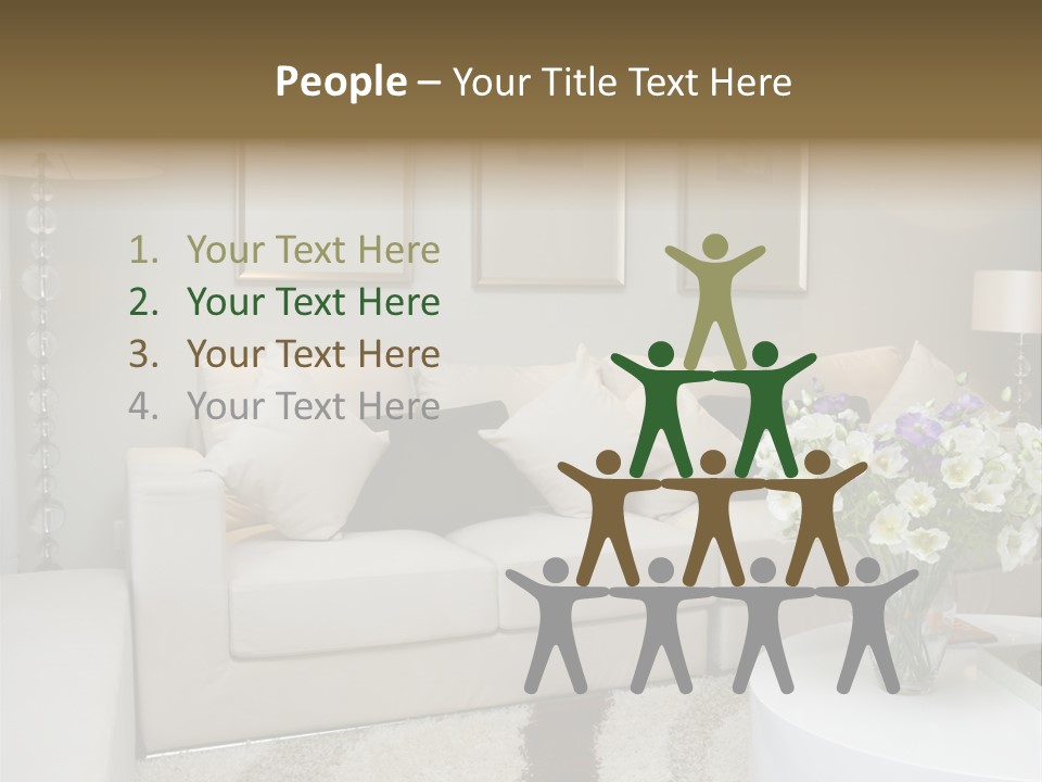 Girl Cartoon Party PowerPoint Template