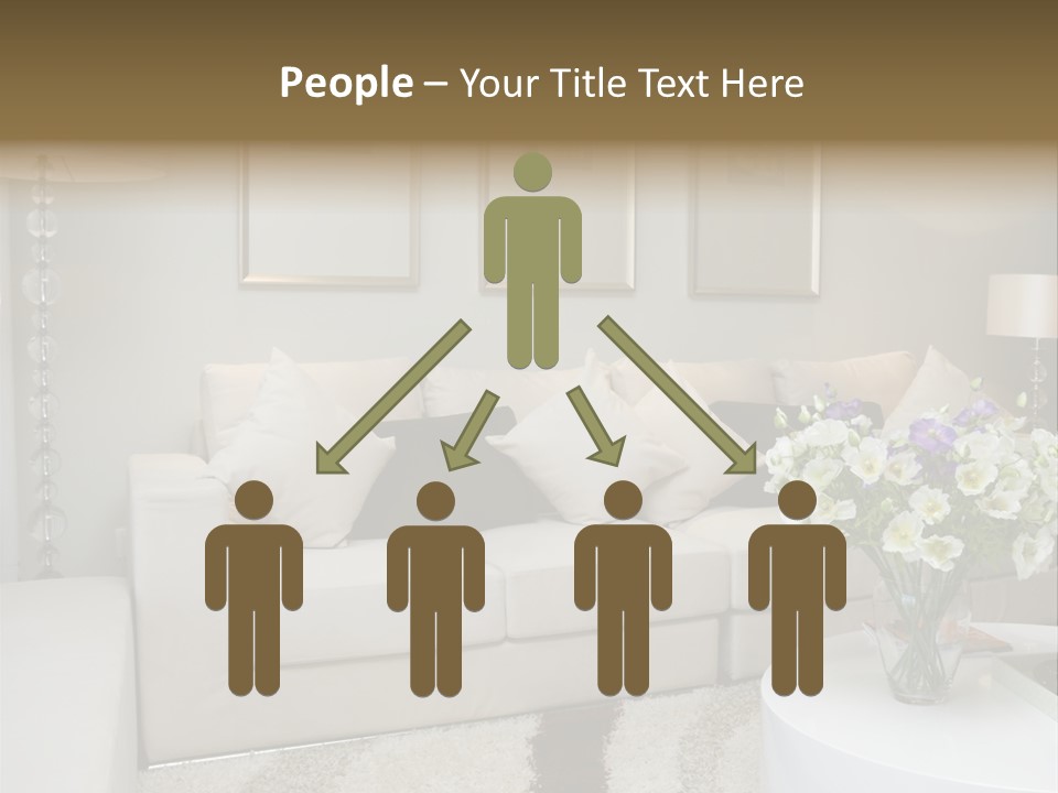 Girl Cartoon Party PowerPoint Template