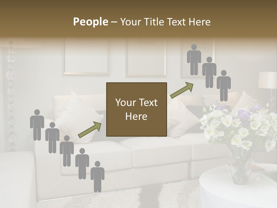 Girl Cartoon Party PowerPoint Template