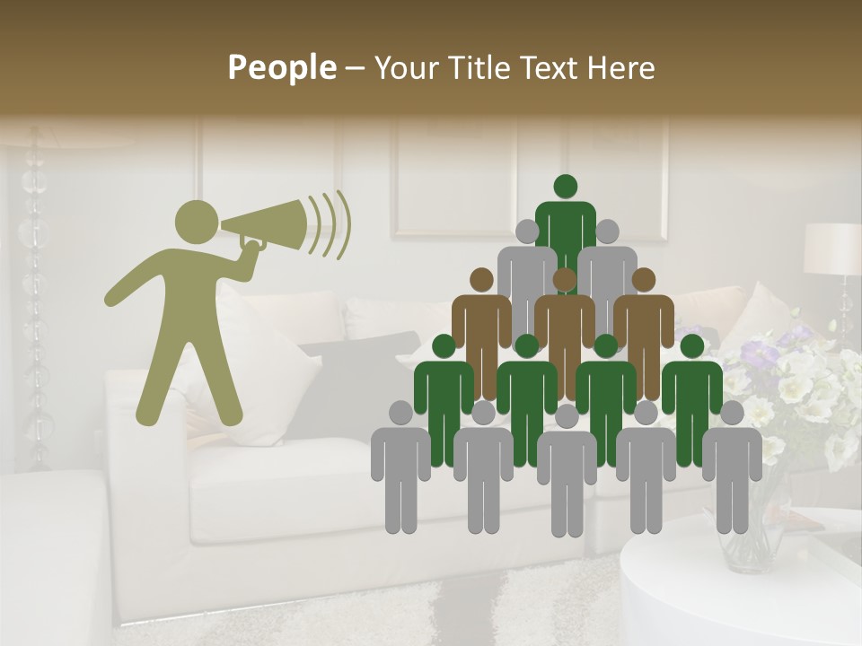 Girl Cartoon Party PowerPoint Template