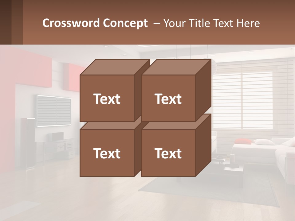 Cartoon Balloon Hat PowerPoint Template