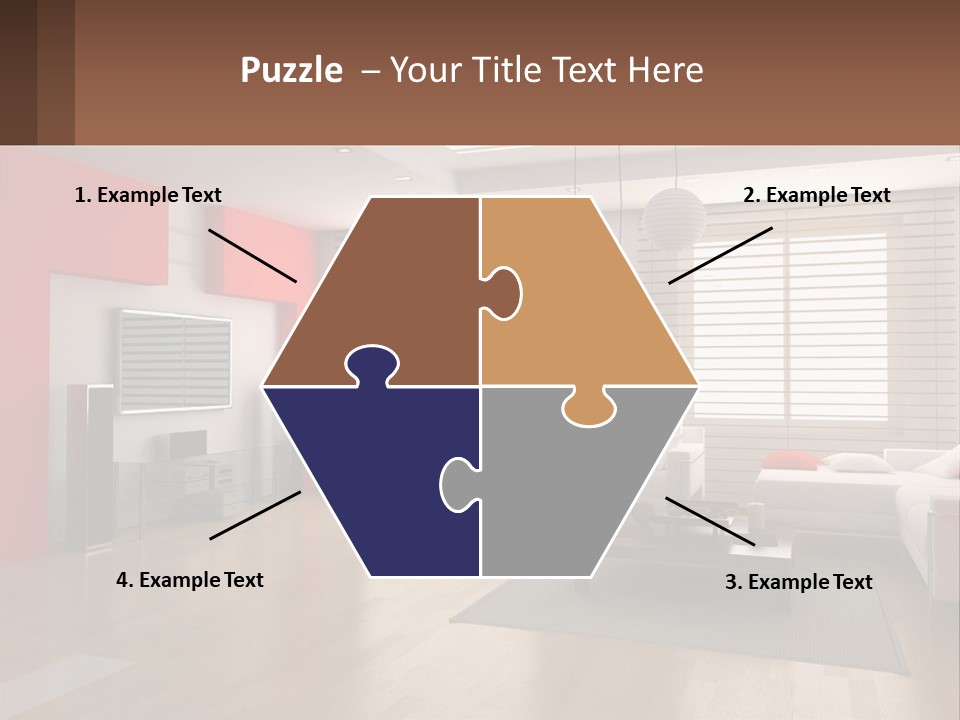 Cartoon Balloon Hat PowerPoint Template