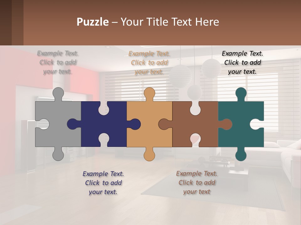 Cartoon Balloon Hat PowerPoint Template