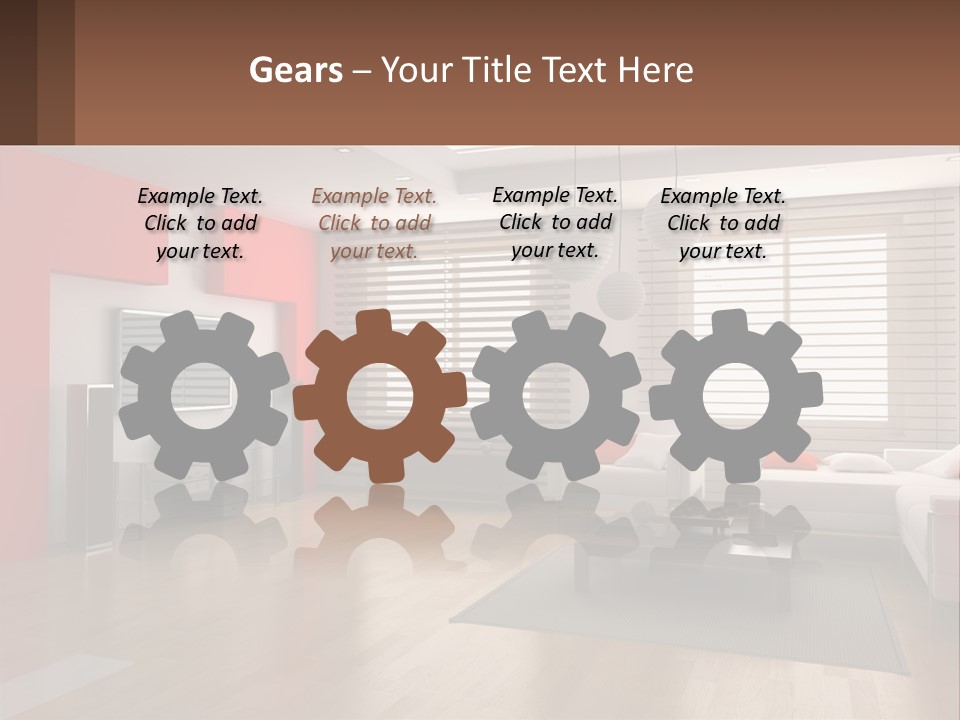 Cartoon Balloon Hat PowerPoint Template