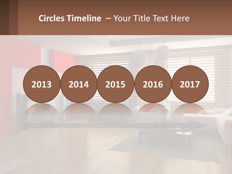 Cartoon Balloon Hat PowerPoint Template