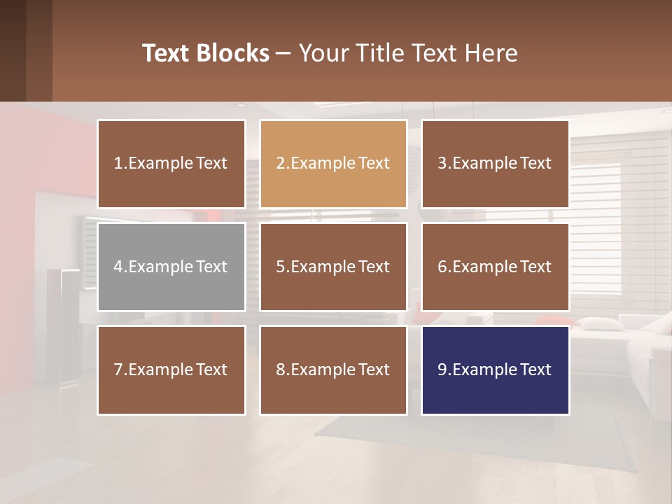 Cartoon Balloon Hat PowerPoint Template