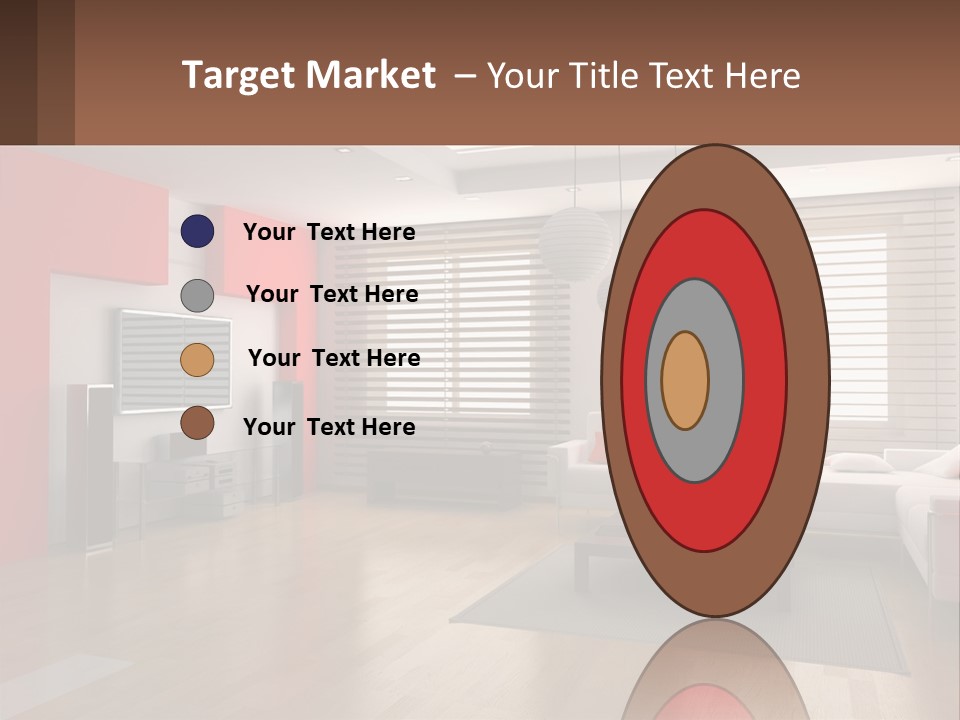 Cartoon Balloon Hat PowerPoint Template