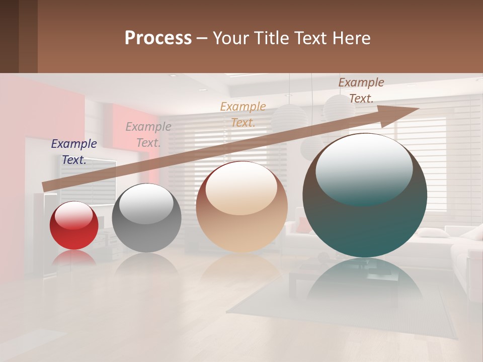 Cartoon Balloon Hat PowerPoint Template