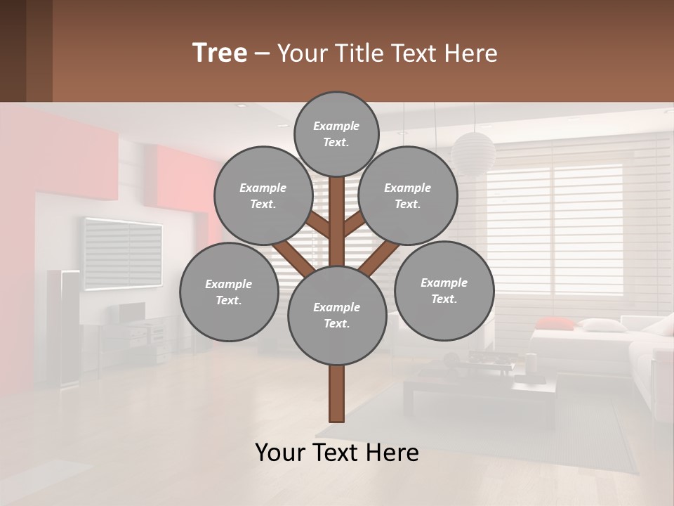 Cartoon Balloon Hat PowerPoint Template