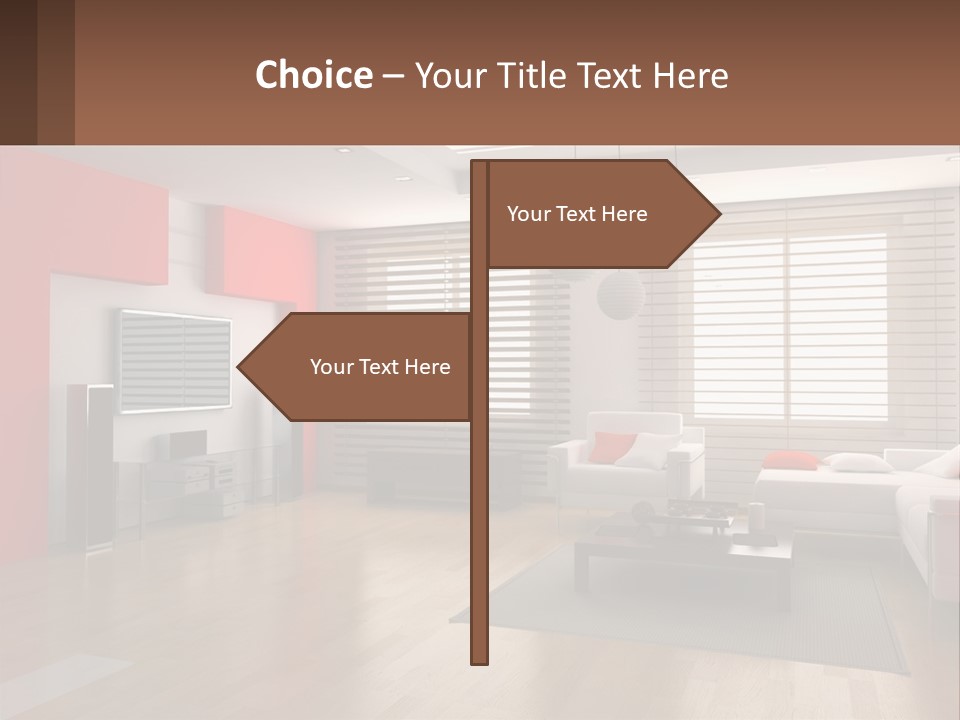 Cartoon Balloon Hat PowerPoint Template