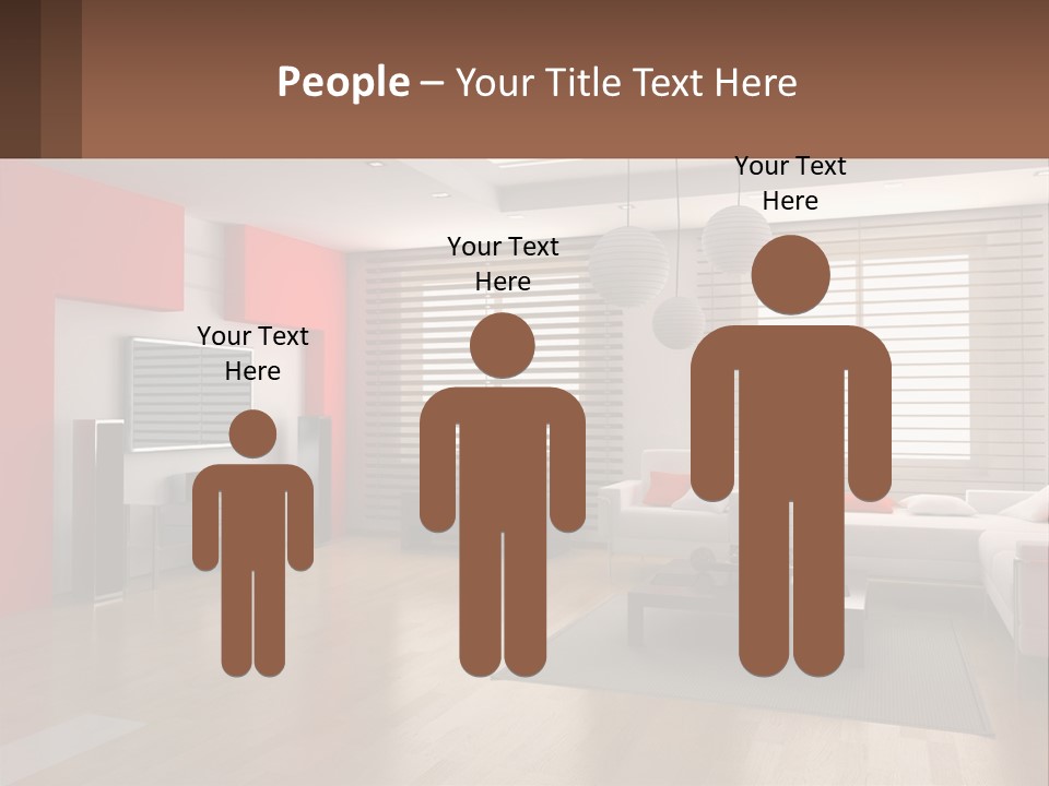 Cartoon Balloon Hat PowerPoint Template