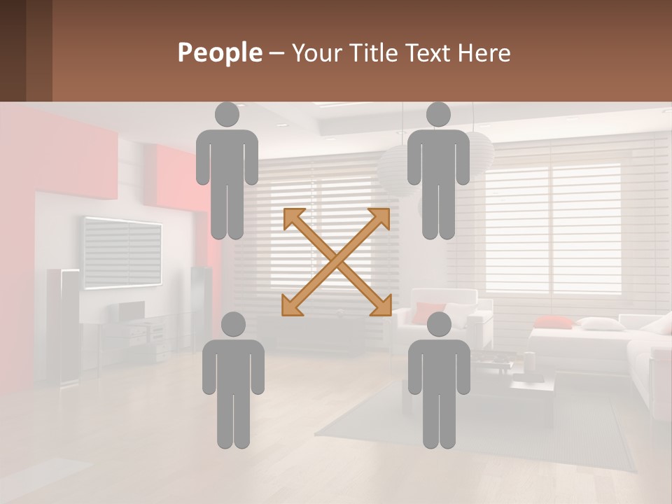 Cartoon Balloon Hat PowerPoint Template