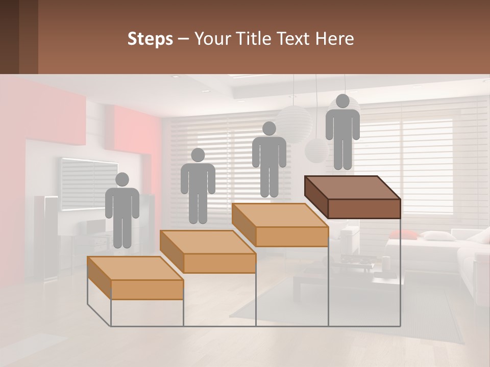 Cartoon Balloon Hat PowerPoint Template