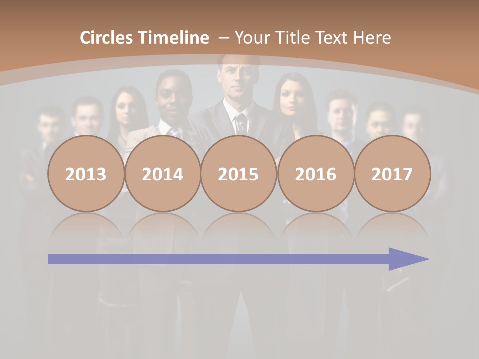 Spiral Vector Bday PowerPoint Template