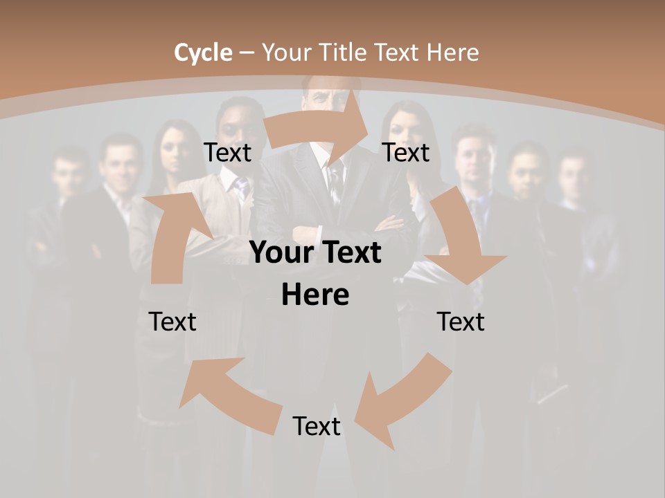 Spiral Vector Bday PowerPoint Template