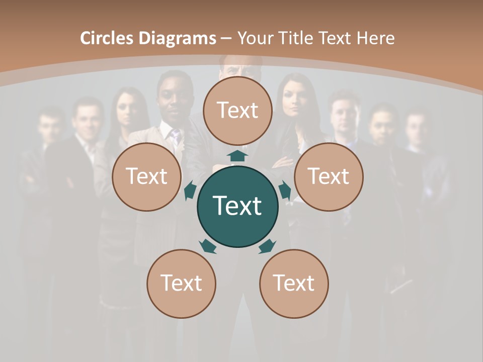 Spiral Vector Bday PowerPoint Template