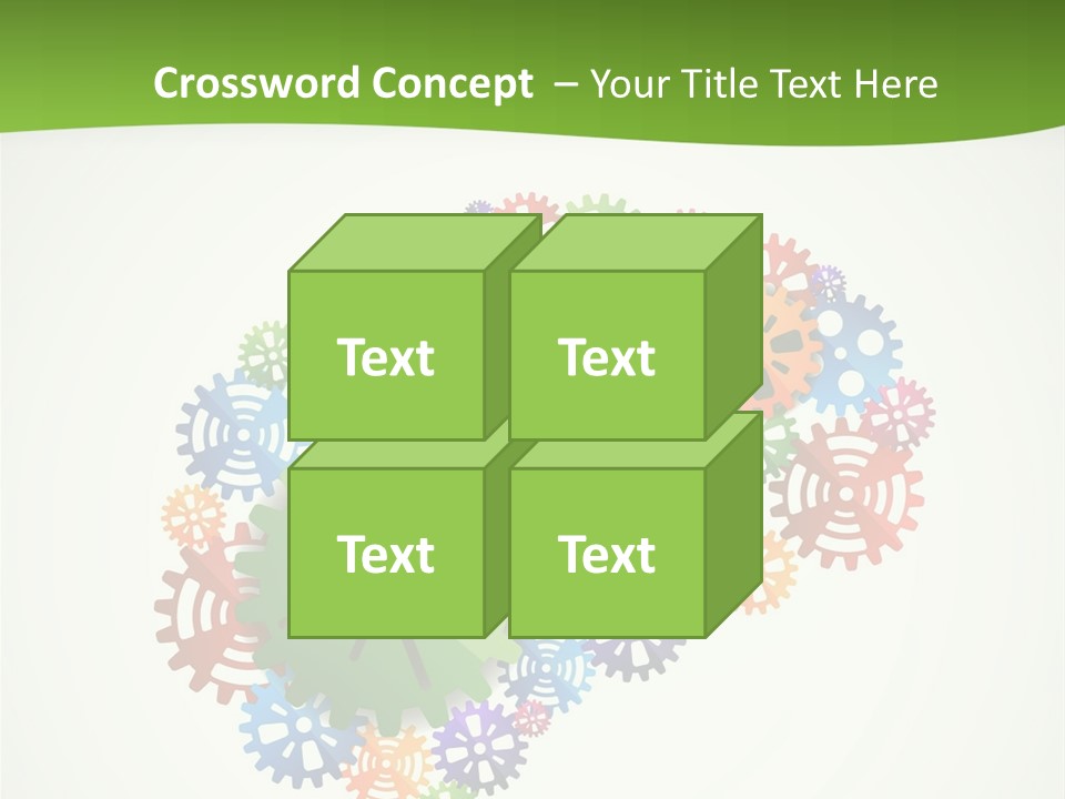 Birthday Greeting Postage PowerPoint Template