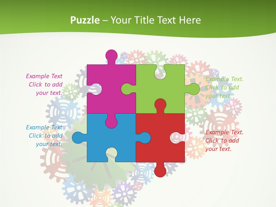 Birthday Greeting Postage PowerPoint Template