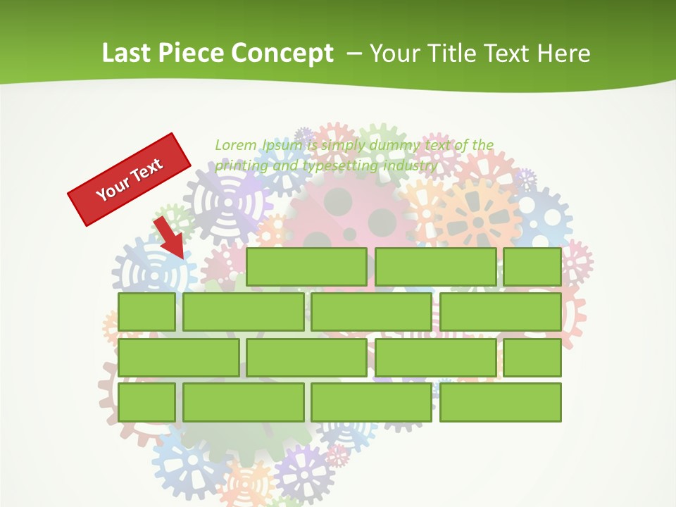 Birthday Greeting Postage PowerPoint Template