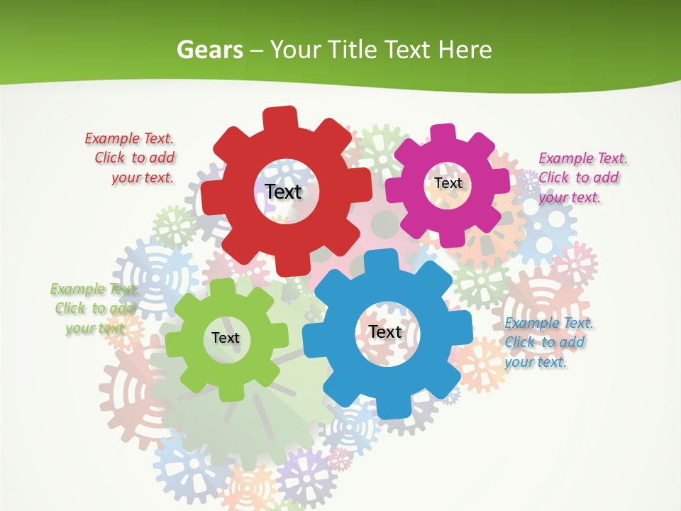 Birthday Greeting Postage PowerPoint Template