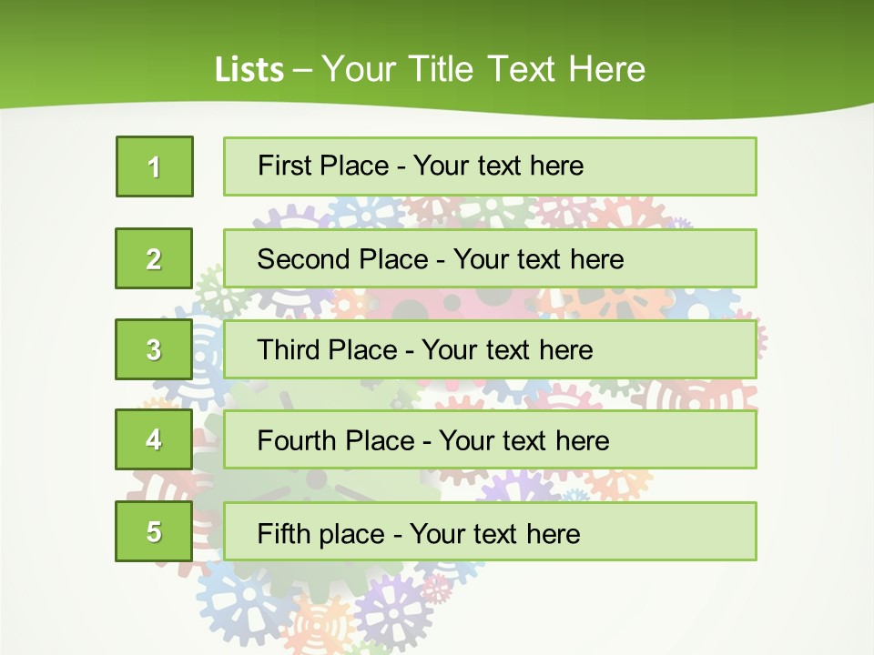 Birthday Greeting Postage PowerPoint Template