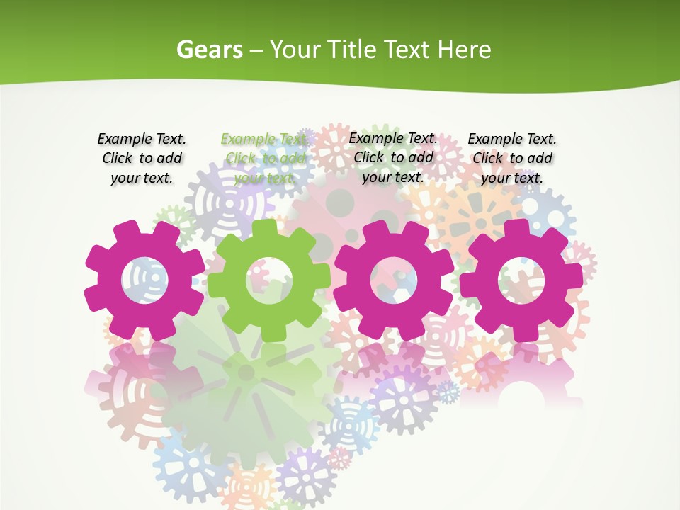 Birthday Greeting Postage PowerPoint Template