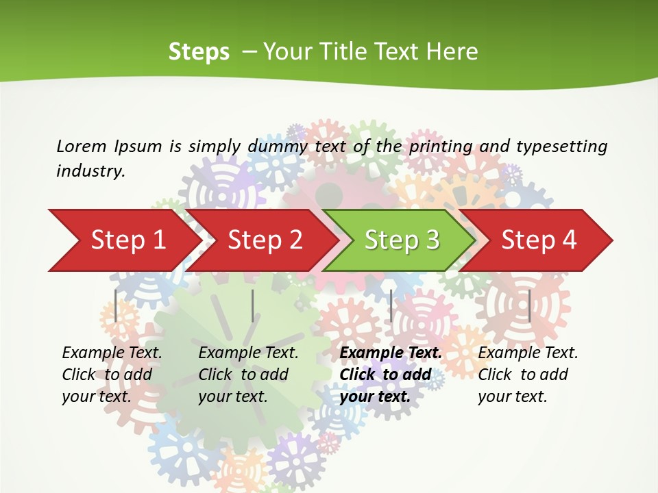 Birthday Greeting Postage PowerPoint Template