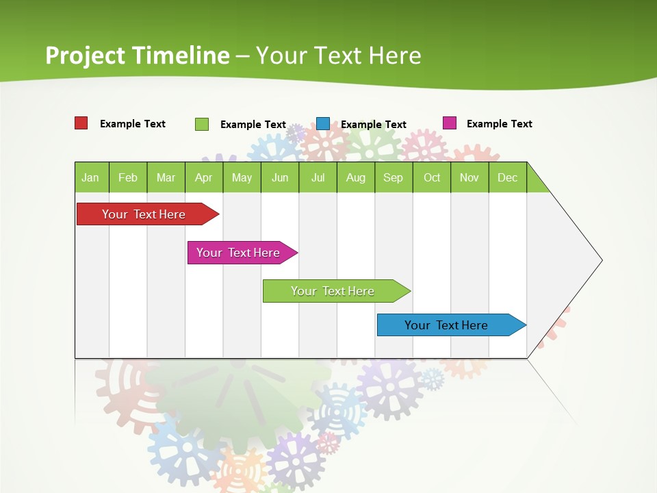 Birthday Greeting Postage PowerPoint Template