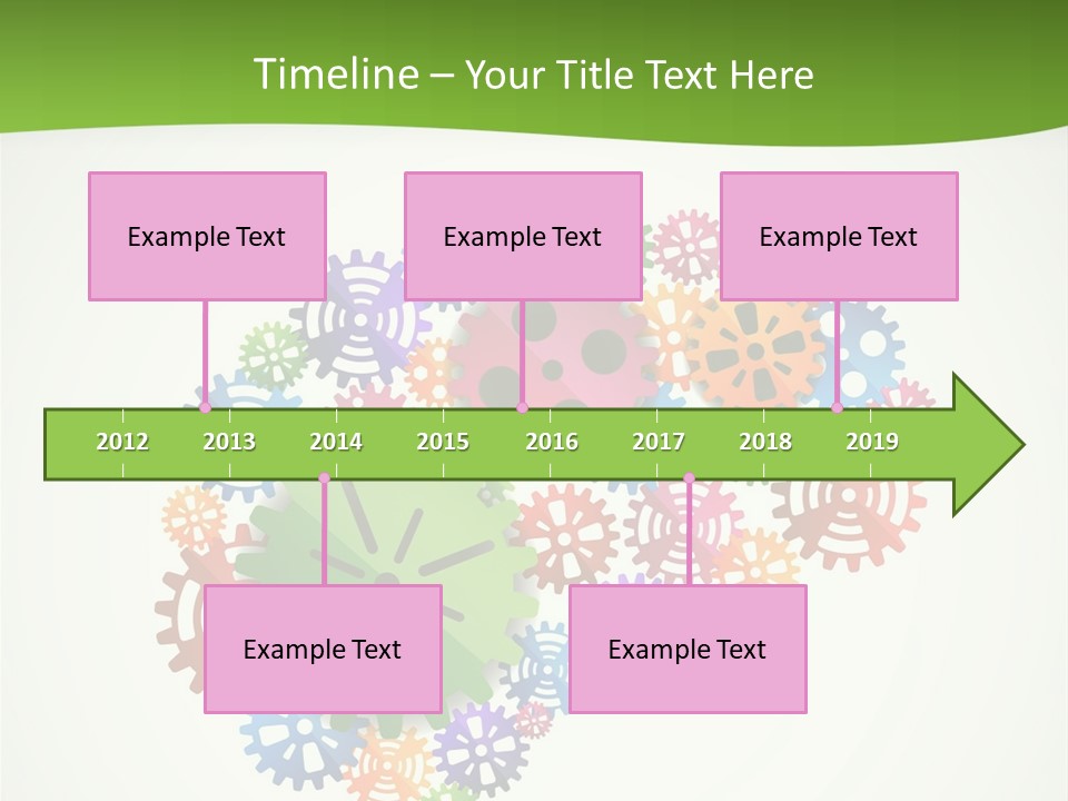 Birthday Greeting Postage PowerPoint Template