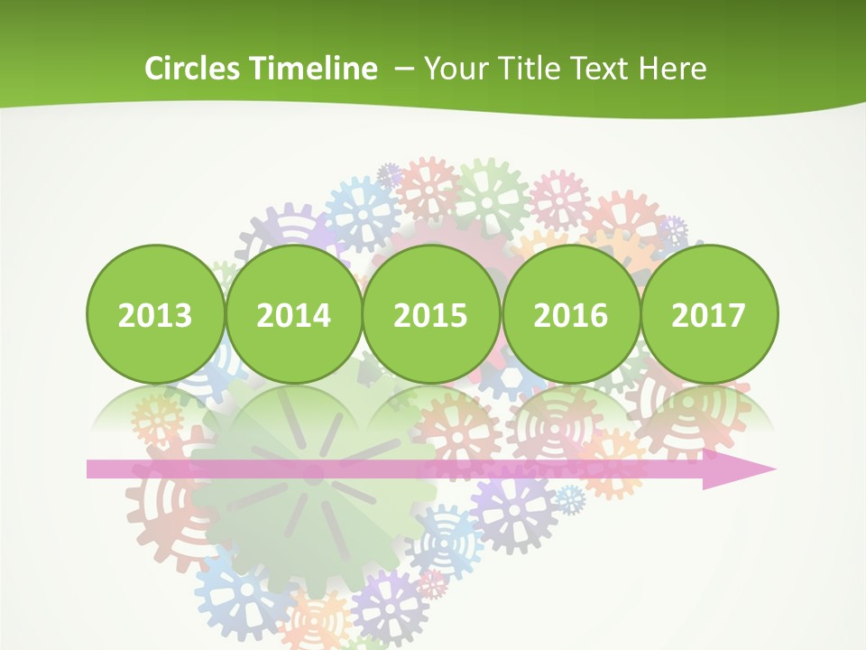 Birthday Greeting Postage PowerPoint Template