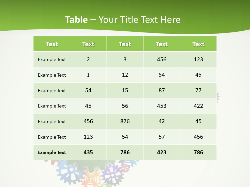 Birthday Greeting Postage PowerPoint Template