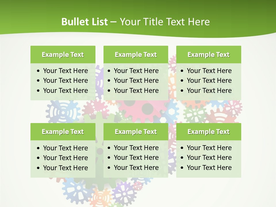 Birthday Greeting Postage PowerPoint Template